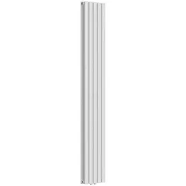 neu.haus Design Röhrenheizkörper 1800 x 300 mm 1122 W weiß Mittelventil