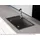 Schock Formhaus D-100LS A rechts aufliegend granit schwarz Handbetätigung 780 x 500 mm