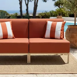 Oviala Loungesofa rot
