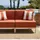 Oviala Loungesofa rot