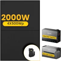 Anker SOLIX Solarbank 3 E2700 Pro 2,68 kWh inkl. Power Dock + 4x 500W Solarmodule + Smarter Zähler
