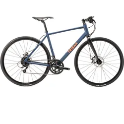 Rennrad Endurance RC120 Flat Bar Blau EINHEITSFARBE XS