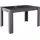 INOSIGN Esstisch »Prisma 137x90 cm, Esszimmertisch, ausziehbar, erweiterbar auf 185 cm«, rechteckig,Tischplatte Stärke 22 mm u. mit elegantem siebdruck grau