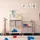 Home Deluxe Kinderregal TODO S 102 x 61 x 28 cm Metall weiß