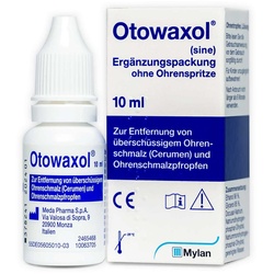 Otowaxol Sine:Ohrenschmalzentfernung zur sanften Ohreneinigung