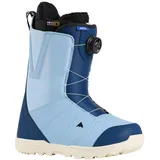 Burton Herren Moto BOA Snowboardstiefel, Nightfall/Dusty Blue, 47