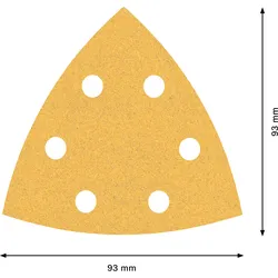 Bosch EXPERT C470 Schleifpapier für Deltaschleifer - 2608900929