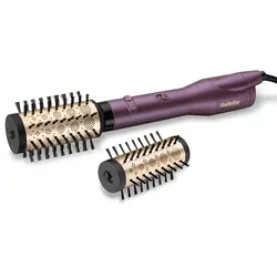 BaByliss Big Hair Dual, Heißluftbürste, Warm, Schwarz, Roségold, Violett, China,