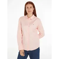 Tommy Hilfiger Hemdbluse »STRETCH OXFORD REGULAR SHIRT«, mit Logostickerei,