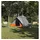 vidaXL Tunnelzelt Campingzelt Grau/Orange