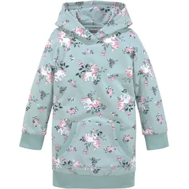 Kidsworld Sweatkleid in mint-bedruckt | Gr.: 92/98