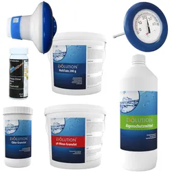 Wasserpflege - Set Chlor / Profi - Set Maxi