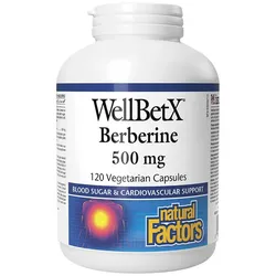 Natural Factors NATURAL FACTORS BERBERINE 500 MG (120 VEGETARIAN CAPSULES) (120 Kapseln)