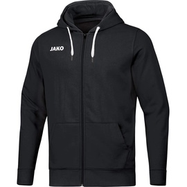 Jako Herren Kapuzenjacke Base, schwarz, M,