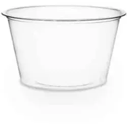 Ekoe Transparentr kompostierbarer Saucenhalter 90 ml 100 Stk
