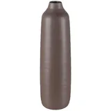 Gasper Vase H 40 cm PRESENT, H 40 cm - Braun - Keramik