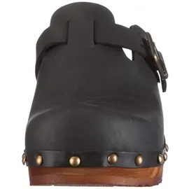 Sanita Wood-Kristel Open Clog Black Gr.37 - Grau - 37