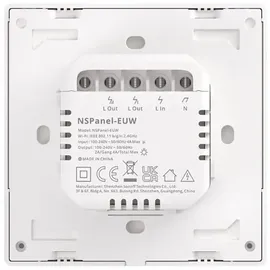 Sonoff NSPanel Smart scene wand Schalter weiß