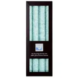 Kerzenfarm Hahn Stearin Stabkerze Set 4 St. eisblau