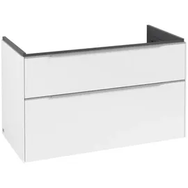 Villeroy & Boch Waschtischunterschrank 2 Auszüge 97,3 x 57,6 x 47,8 cm Weiß
