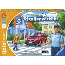 Ravensburger tiptoi Sicher durch den Straßenverkehr - Lernspiel ab 5 Jahren