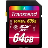 Transcend SDXC 64GB Class 10 UHS-I 600x