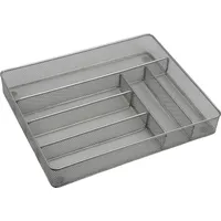 KESPER Besteckkasten silber Metall B/H/L: ca. 30,5x5,5x36,8 cm -