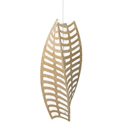 David Trubridge - Toru Pendelleuchte Medium 1 Side White - 44.5 cm - 108.5 cm