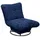 ed exciting design Drehsessel Maranello 96 x 75 x 93 cm Blau Polyester drehbar