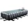 EXIT TOYS EXIT Black Leather Pool 540 x 250 x 100 cm inkl. Sandfilteranlage und Poolleiter