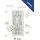 Revor Bedding Anatomic NATUR 19 100 x 210 cm H3