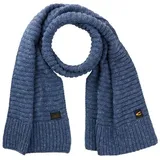 CAMEL ACTIVE Schal aus reiner Baumwolle in Tintenblau | Gr.: onesize