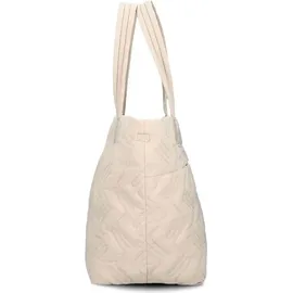 Zwei Cleo Shopper Tasche 42 cm weiss