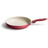 RIESS KELOMAT Cera Color Pfanne 28 cm dunkelrot