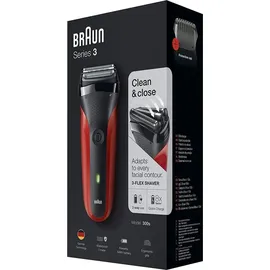 Braun Series 3 300s rot