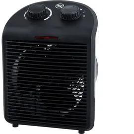 Hotserie Heizlüfter 2000 Watt schwarz 3 Stufen Heizgerät - Schwarz