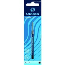 Magni 10 Stück Schneider Kugelschreibermine Express 735 77100 Großraummine schwarz M im Blister 4004675026279 Schneider