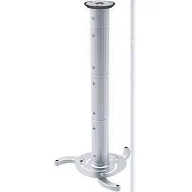 SpeaKa Professional Projector Beamer-Deckenhalterung Neigbar, Drehbar Boden-/Deckenabstand (max.): 106 cm Silber