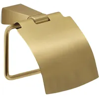 Gedy Toilettenpapierhalter mit Deckel Tonale Gold matt