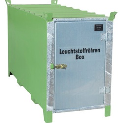 Bauer Südlohn Leuchtstoffröhren-Box SL 200, lackiert, Resedagrün