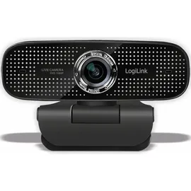Logilink UA0378 - USB Webcam 100°, Dual-Mikrofon, manueller Fokus,