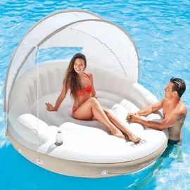 Intex Badeinsel Relaxlounge Canopy Island inkl. Sonnendach