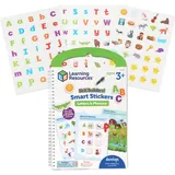 Learning Resources Skill Builders Smart Stickers & Phonics, Lernbuch mit Stickern ab 3 Jahren