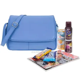 Alessandro Salvatore Florenz 12975 Schultertasche Leder Blue