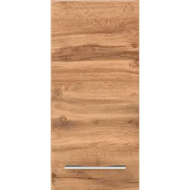 WELLTIME Hängeschrank "Soria", braun (eichefarben, eichefarben), B:30cm H:64cm T:20cm, Schränke, Hängeschrank