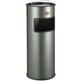 Wesco Aschenbecher 150601-03 Kombi-Ascher aus Stahl, 30 Liter