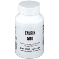 EDER Health Nutrition Taurin 500 Kapseln