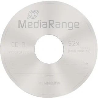 MediaRange CD-R 700MB 52x 50er Spindel