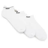 Boss Sneakersocken 3er Pack Weiß 43-46