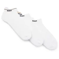 Boss Sneakersocken 3er Pack Weiß 43-46